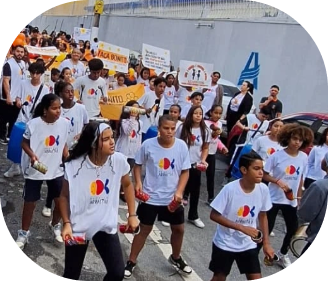 Desfile comunitário